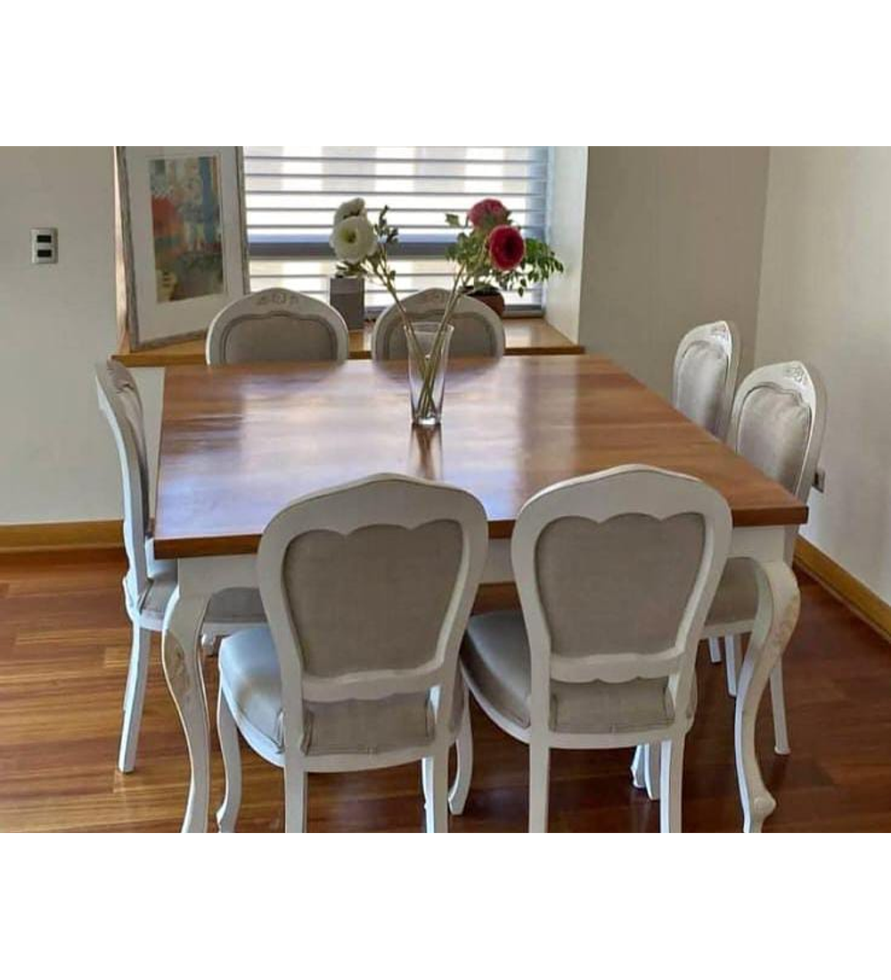 Comedor 8 puesto ashley cuadrado 