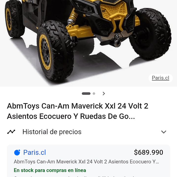CAN-AM (Licenciado) - Modelo: Maverick RS 24V 7