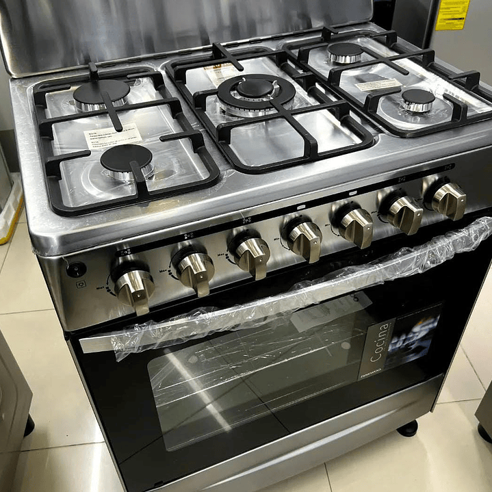 COCINA DAEWOO 5 PLATOS CONEXIÓN A GAS DE CAÑERIA 2