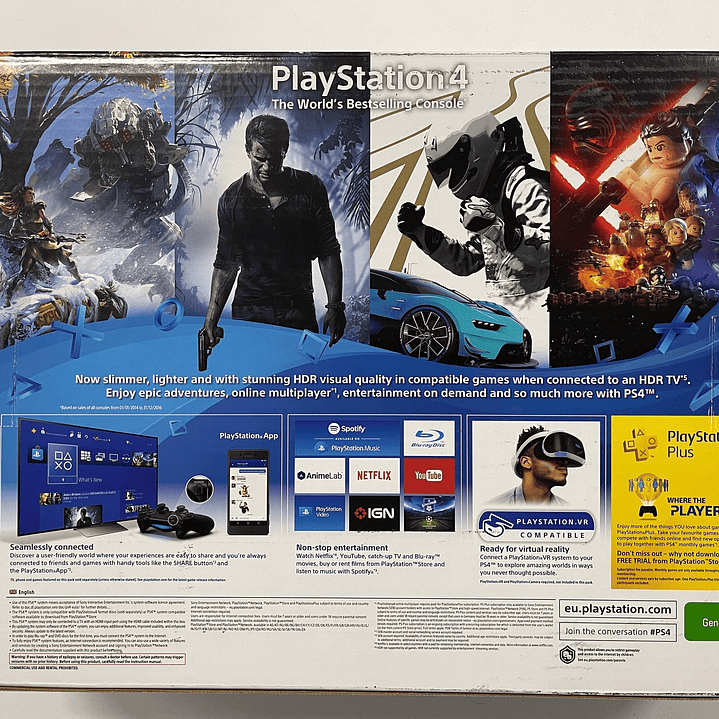 Consola Sony PlayStation 4 PS4 Slim de 1 TB completa en caja 3