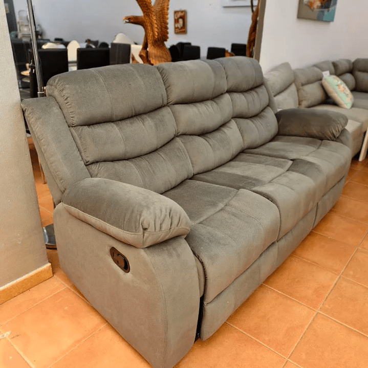 Sofá reclinable 3 plazas 3