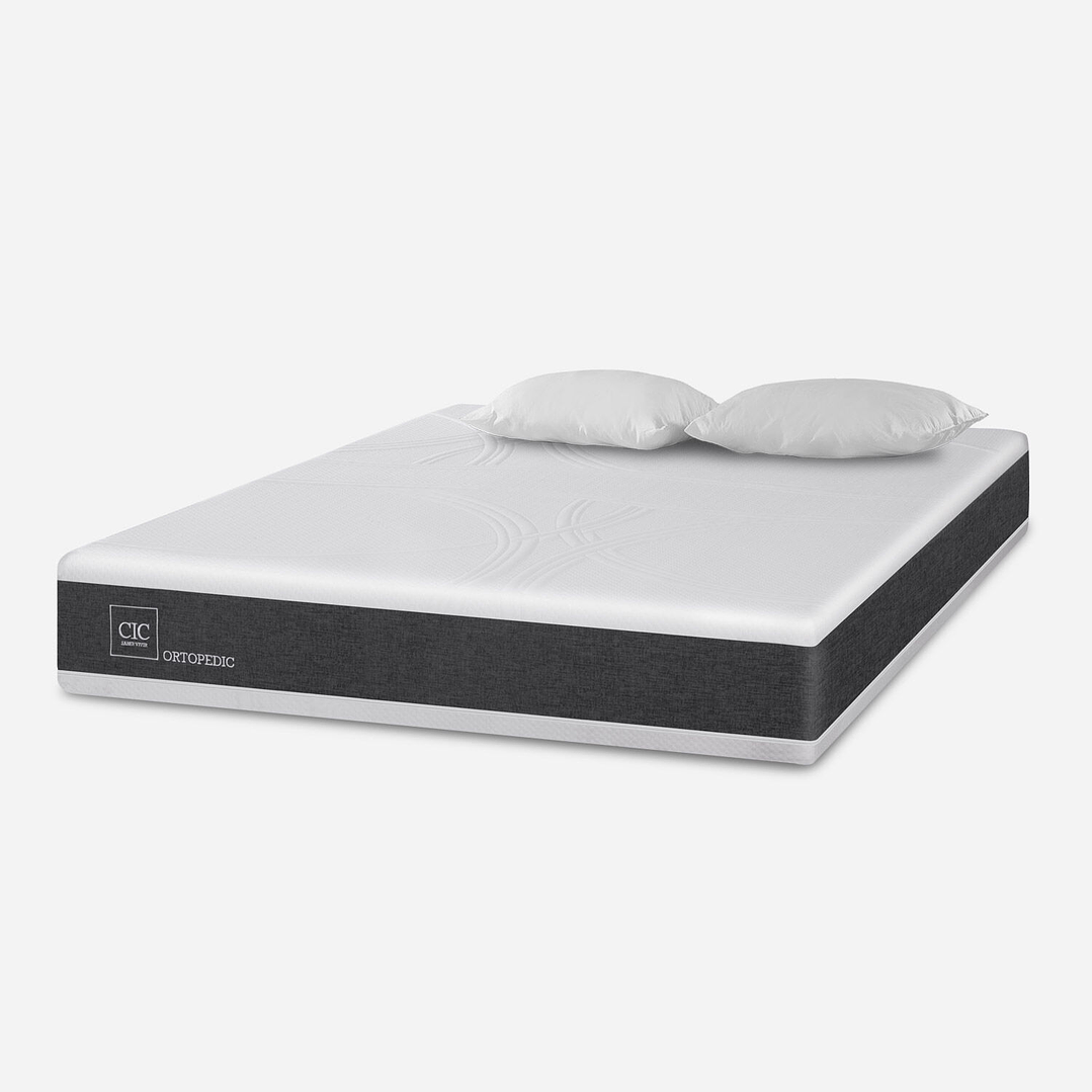 Colchón 2 Plazas Ortopedic 150x190 + Almohadas 2