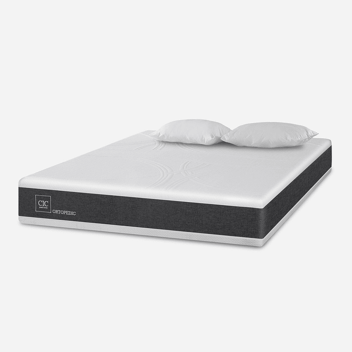 Colchón 2 Plazas Ortopedic 150x190 + Almohadas 2