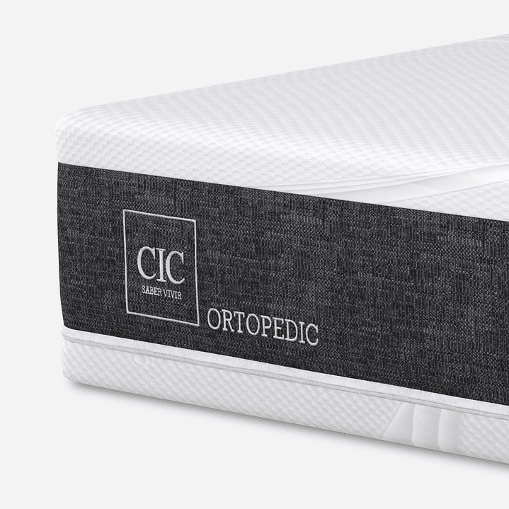 Colchón 2 Plazas Ortopedic 150x190 + Almohadas 4