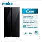 REFRIGERADOR MABE SIDE BY SIDE NO FROST 631 L MSC631LKLNG0 BLACK GLASS - Miniatura 7