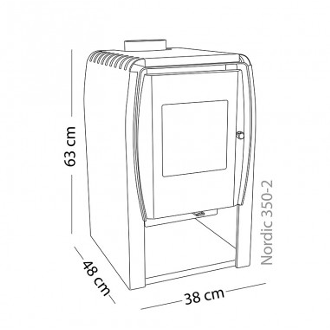 ESTUFA A LEÑA AMESTI NORDI 350 17