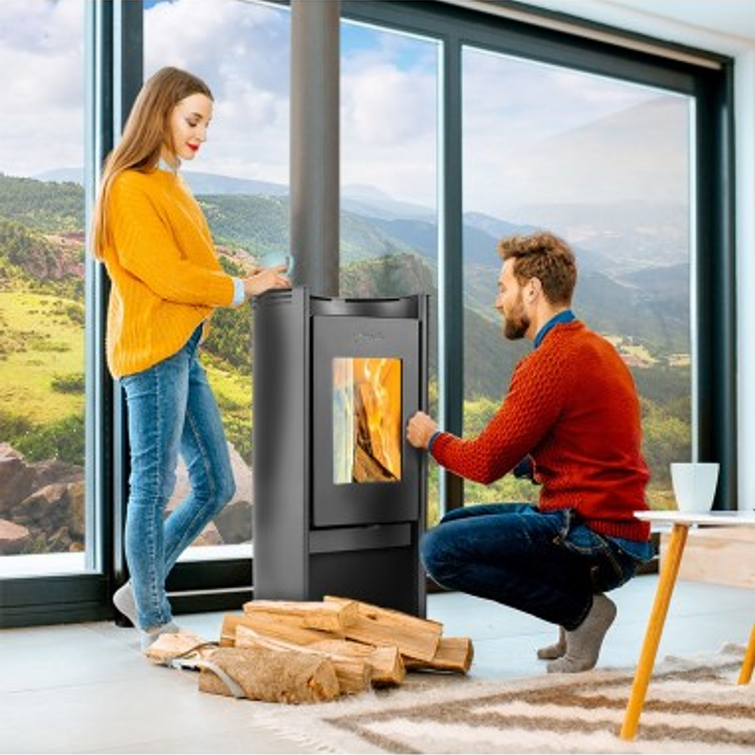 ESTUFA A LEÑA RONDO 450 Design Amesti 17