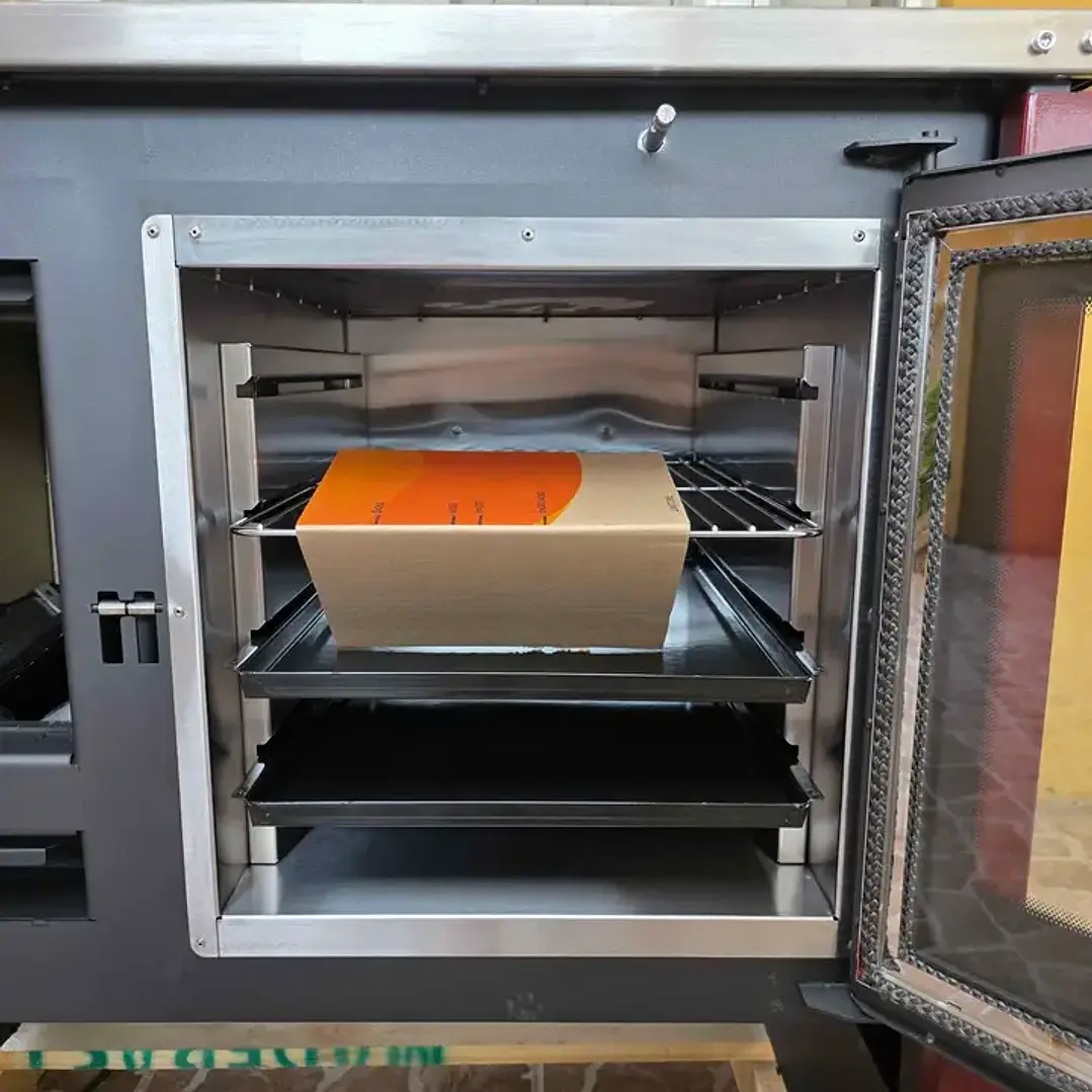 Cocina a Leña Bosca Hestia 90 + Kit de instalación 2