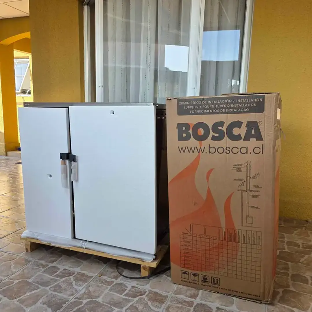 Cocina a Leña Bosca Hestia 90 + Kit de instalación 5