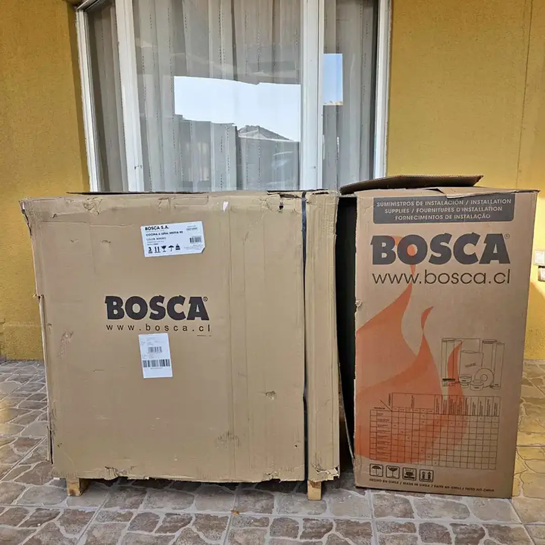 Cocina a Leña Bosca Hestia 90 + Kit de instalación 7
