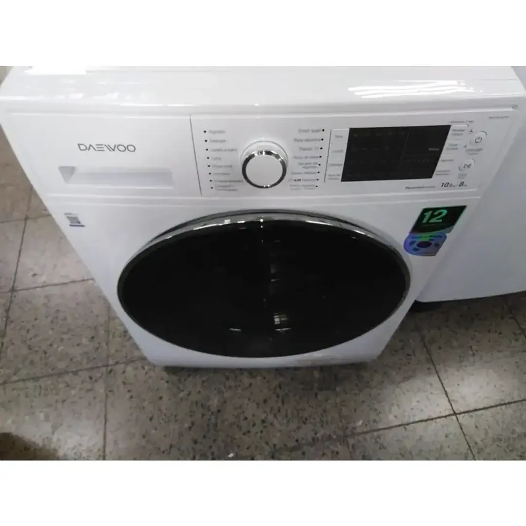 Lavadora Secadora Frontal Daewoo Dwc - Ea1430w 10.5 X 8 Kg 2