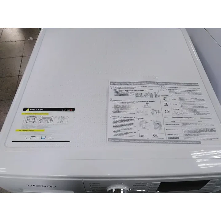 Lavadora Secadora Frontal Daewoo Dwc - Ea1430w 10.5 X 8 Kg 3