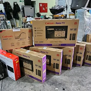 Smart TV Caixun LED 32 HD Roku TV C32V1HR Nuevo caja dañada