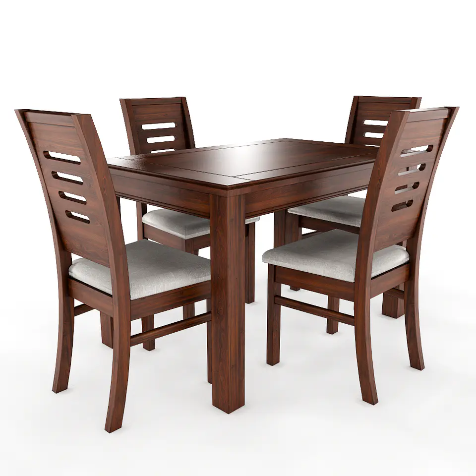 JUEGO DE COMEDOR NOGAL ROMA 4 SILLAS 3