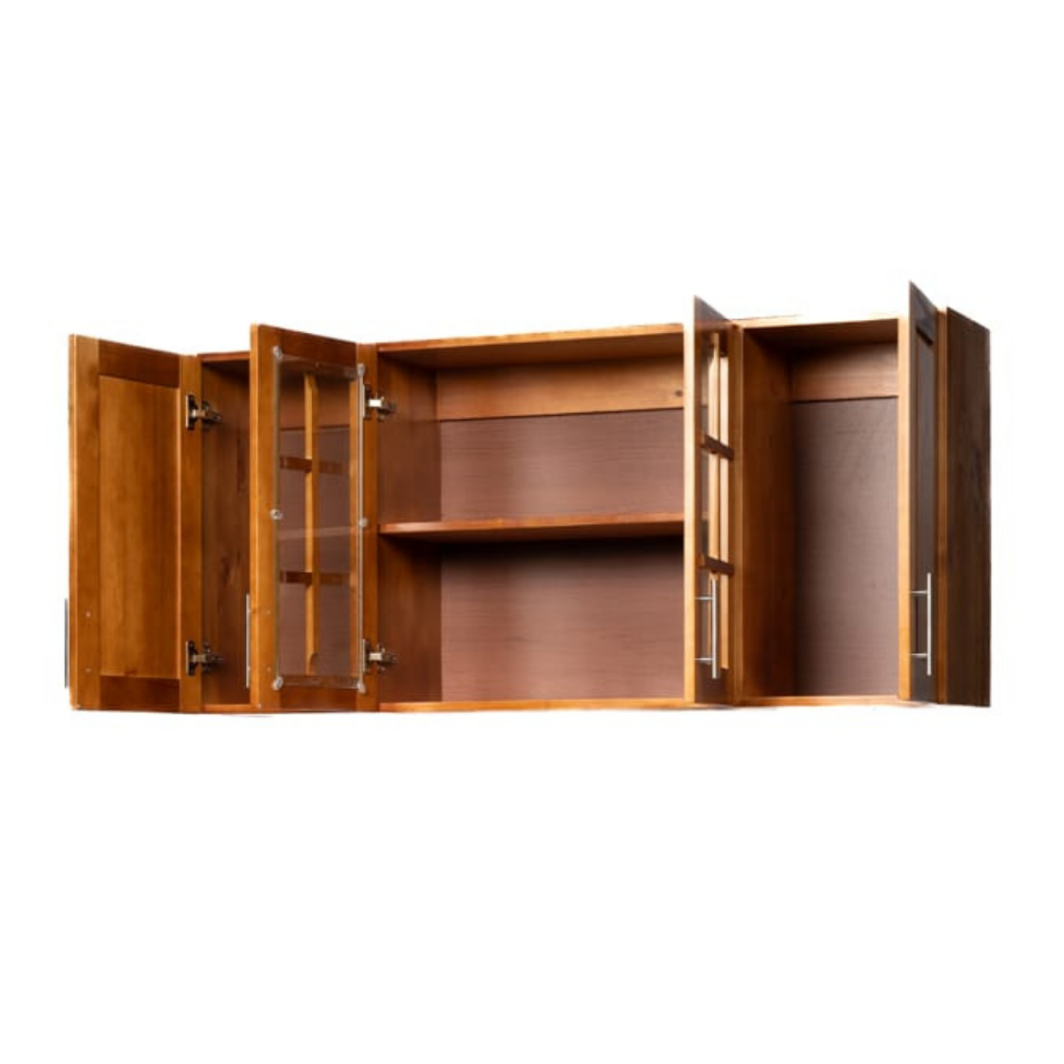 Mueble de Cocina Berlin Madera Nogal Elevacion 4 Puertas 2