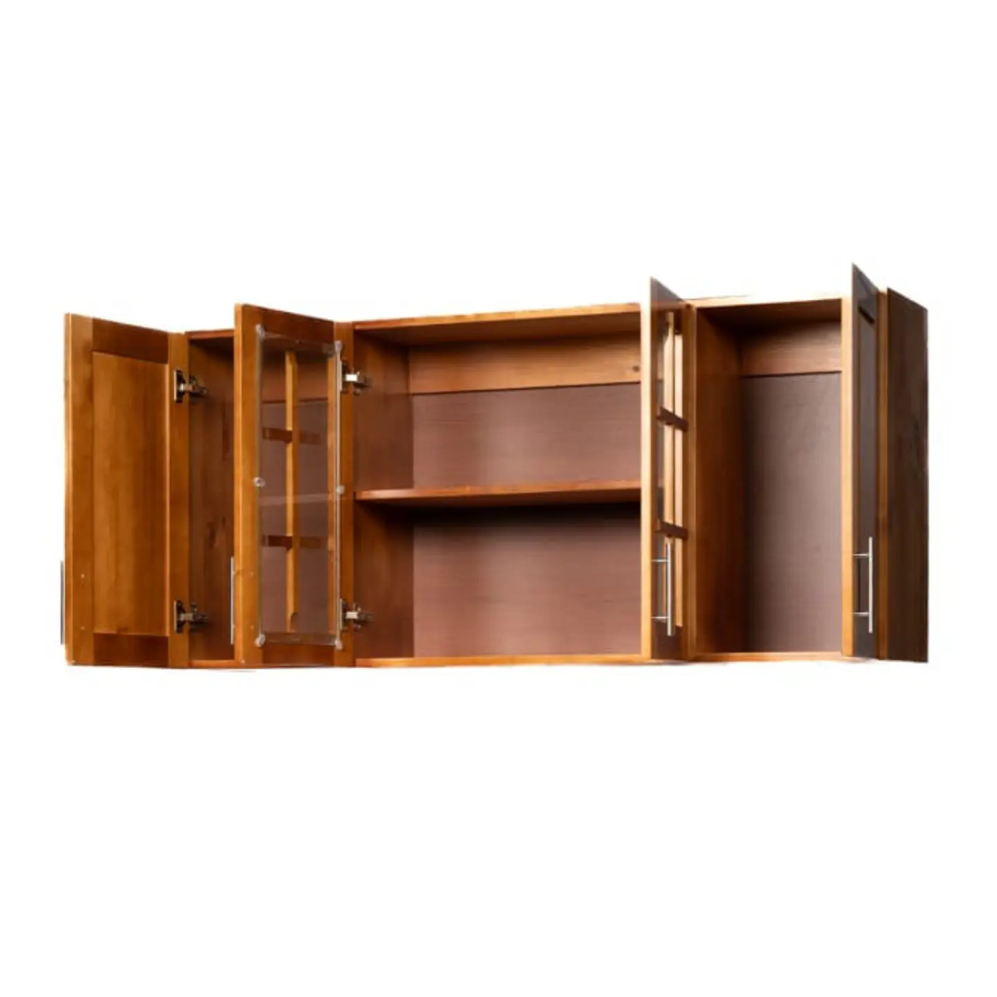 Mueble de Cocina Berlin Madera Nogal Elevacion 4 Puertas 2