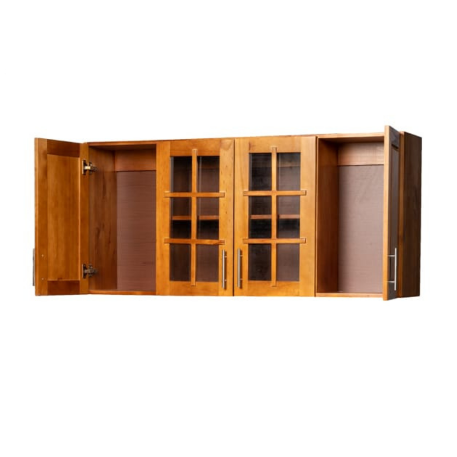 Mueble de Cocina Berlin Madera Nogal Elevacion 4 Puertas 3