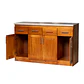 Mueble de Cocina Berlin Madera Nogal Base 4 Puertas - Miniatura 3