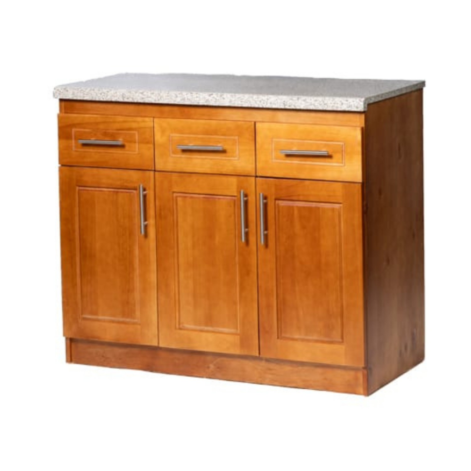 Mueble de Cocina Berlin Madera Nogal Base 3 Puertas 1
