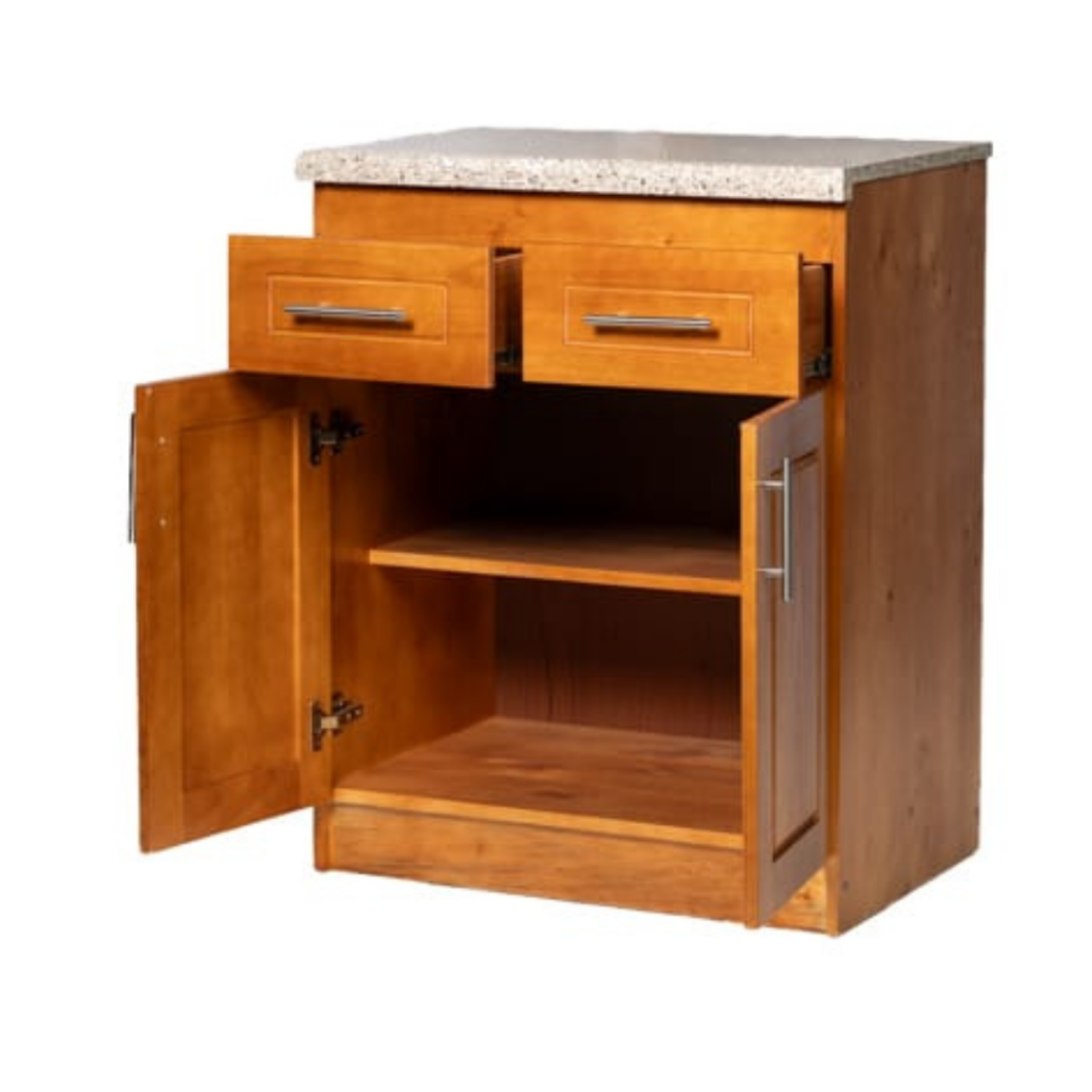 Mueble de Cocina Berlin Madera Nogal Base 2 Puertas 3