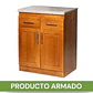 Mueble de Cocina Berlin Madera Nogal Base 2 Puertas - Miniatura 2