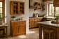Mueble de Cocina Set Elevacion y base Berin Madera Nogal 2 Puertas - Miniatura 4