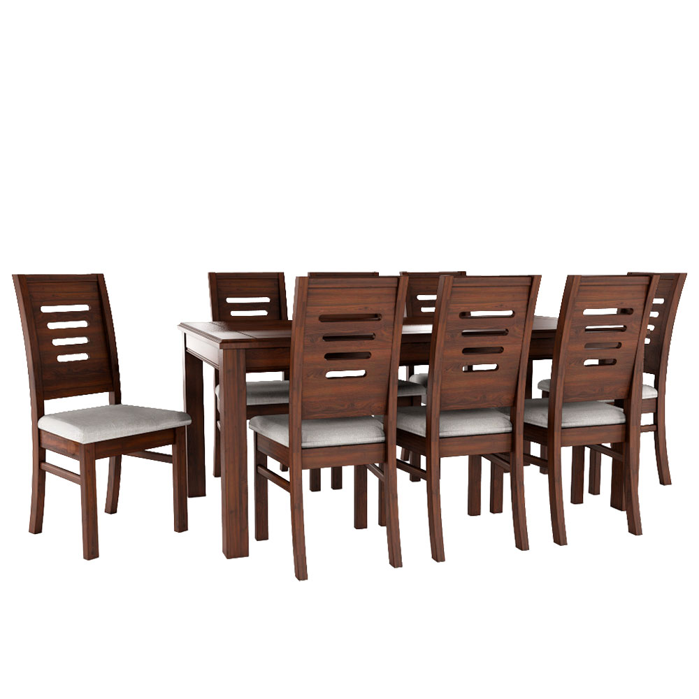 Juego de comedor roma nogal 8 personas 3