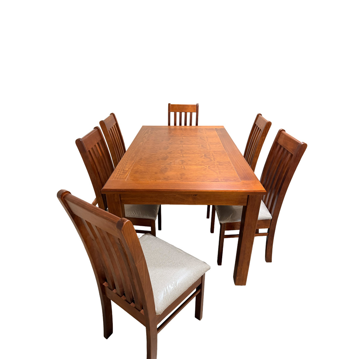 Juego de comedor nogal new milan 6 personas 3