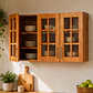 Mueble de Cocina Berlin Madera Nogal Elevacion 3 Puertas - Miniatura 5
