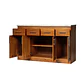 Mueble de Cocina Berlin Madera Nogal Base 4 Puertas - Miniatura 3