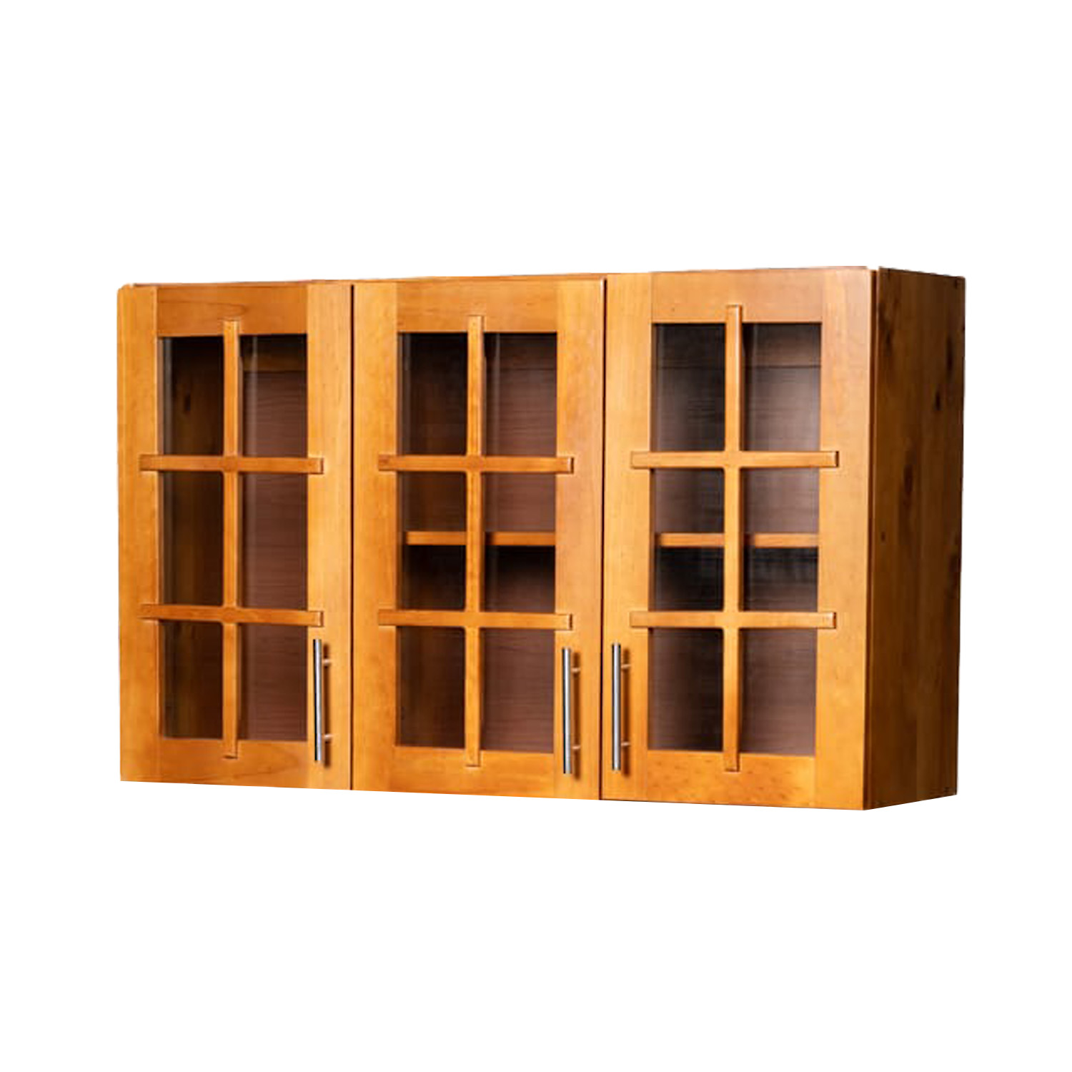 Mueble de Cocina Berlin Madera Nogal Elevacion 3 Puertas 1