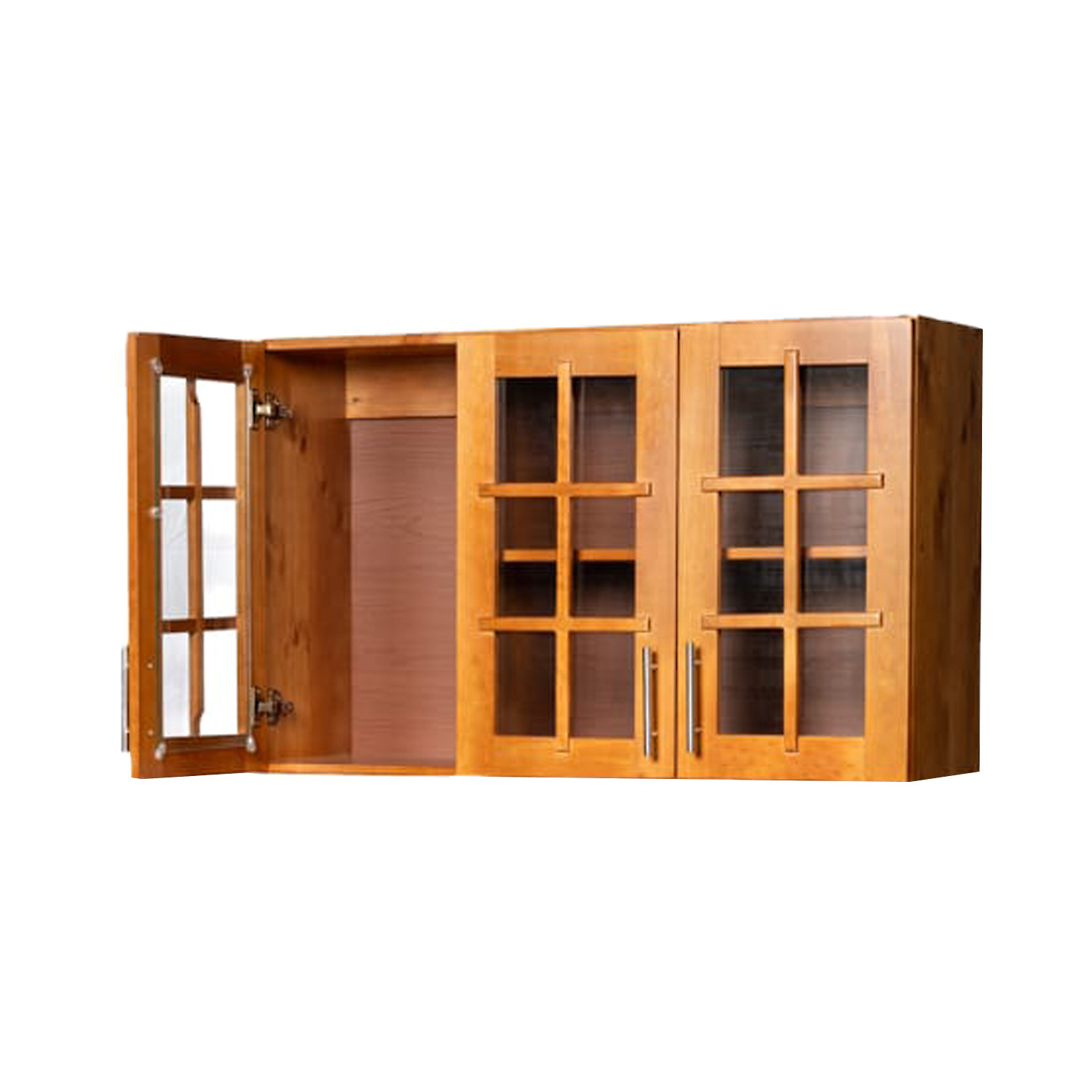 Mueble de Cocina Berlin Madera Nogal Elevacion 3 Puertas 2