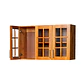 Mueble de Cocina Berlin Madera Nogal Elevacion 3 Puertas - Miniatura 2