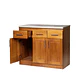 Mueble de Cocina Berlin Madera Nogal Base 3 Puertas - Miniatura 2