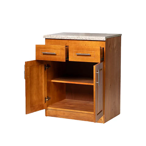 Mueble de Cocina Berlin Madera Nogal Base 2 Puertas