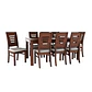 Juego de comedor roma nogal 8 personas - Miniatura 1