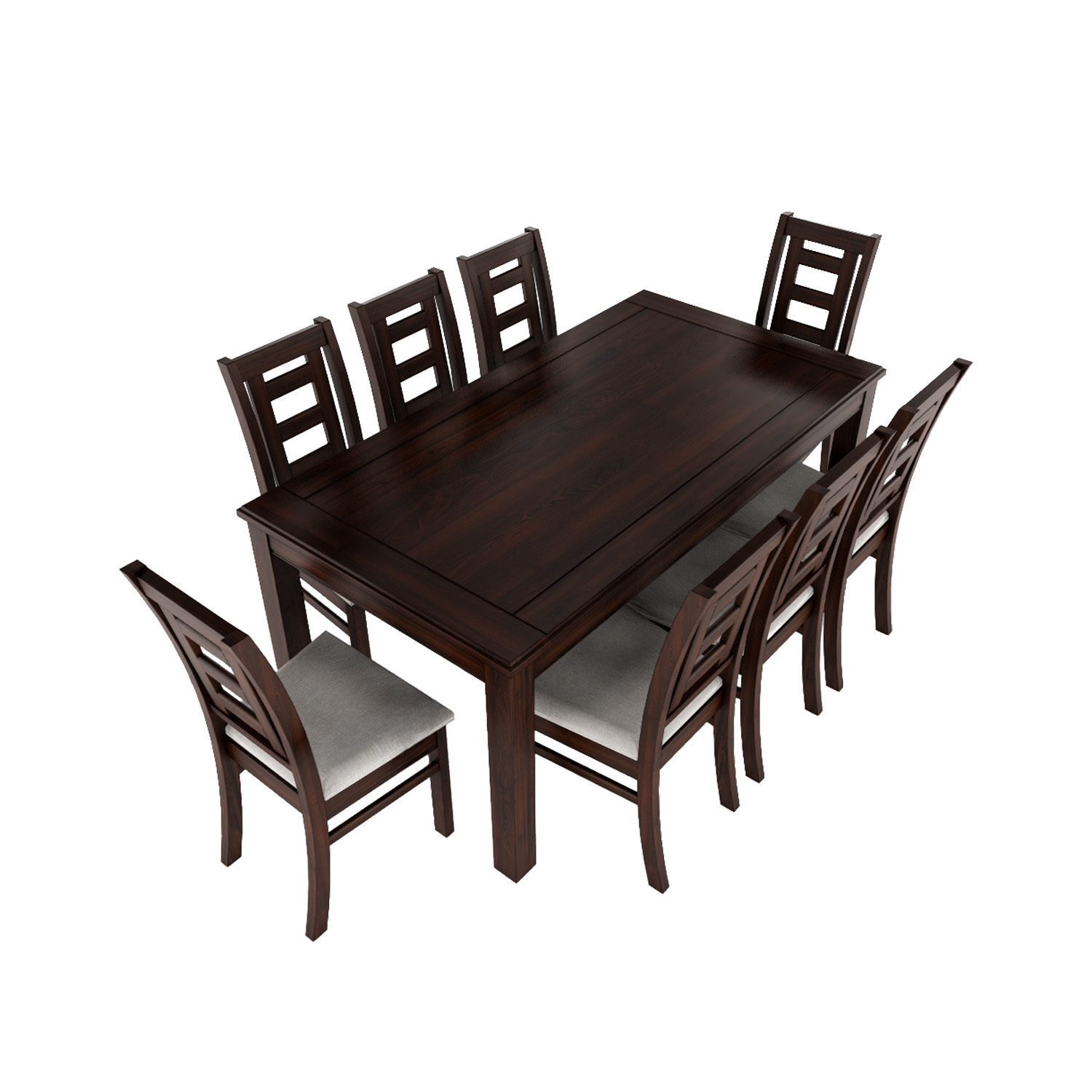 Juego de comedor sevilla chocolate 8 personas 2