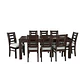 Juego de comedor sevilla chocolate 8 personas - Miniatura 3
