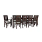 Juego de Comedor Roma 10 Personas Chocolate Incluye 2 Sitiales - Miniatura 2