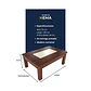Mesa de centro porcelanato nogal - Miniatura 4