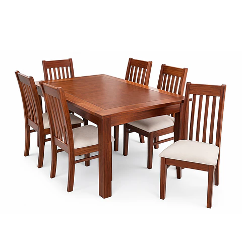 Juego de comedor Madrid 6 sillas