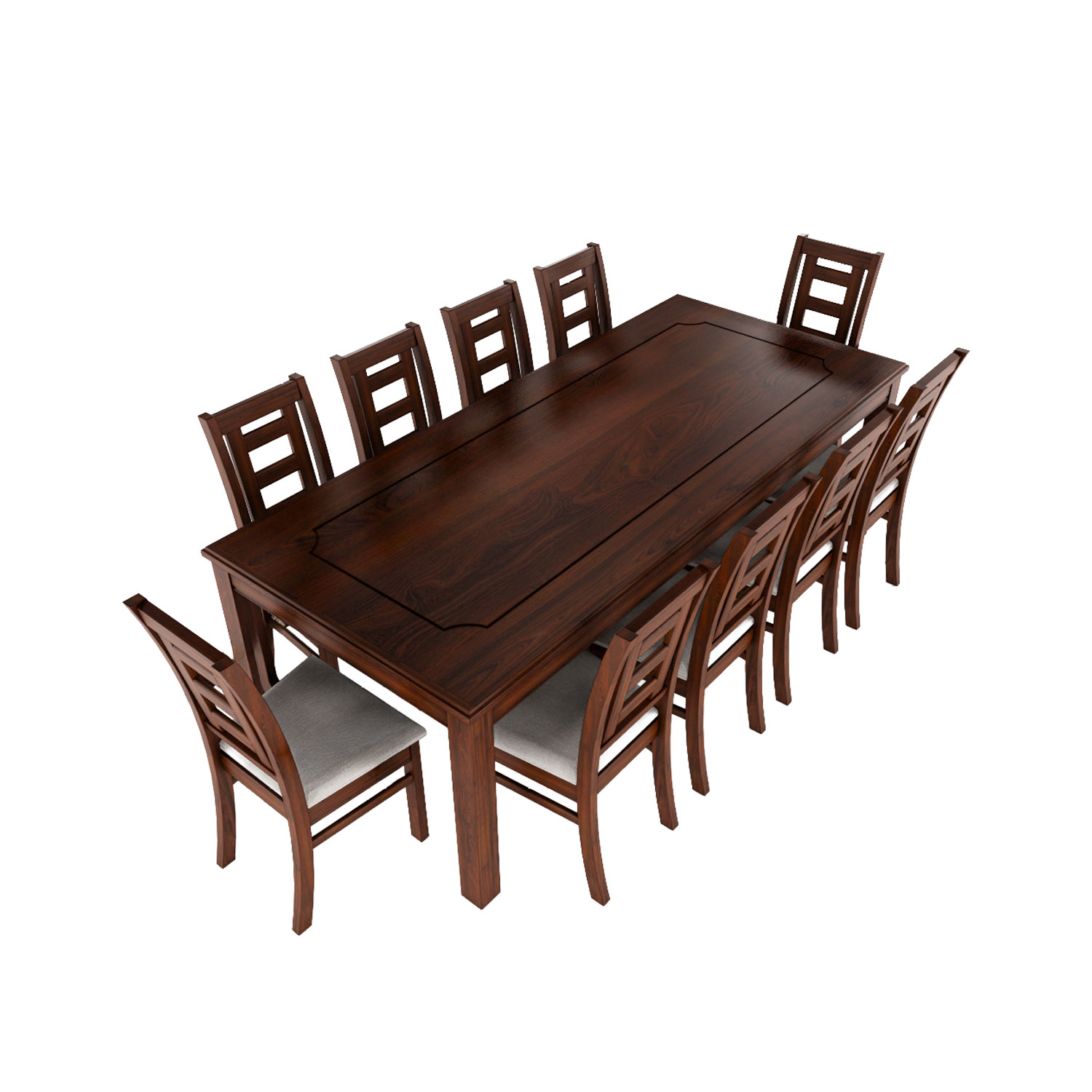 Juego de Comedor Sevilla 10 Personas Nogal 1