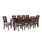 Juego de Comedor Sevilla 10 Personas Nogal - Miniatura 2
