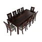 Juego de Comedor Roma 10 Personas Chocolate - Miniatura 2