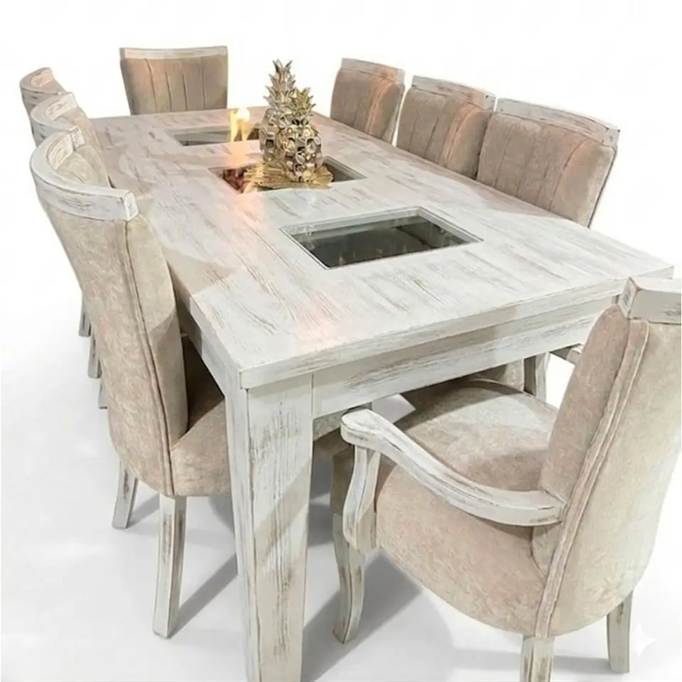 Juego de Comedor 3 vidrios 6 sillas Zakir Málaga 2 Comensales Zakir Málaga 7