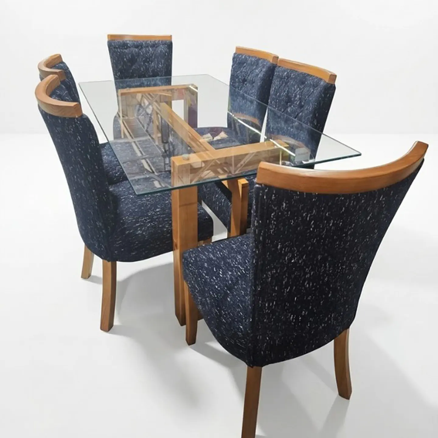 Juego de Comedor Betro 6 sillas Zakir Corona 7