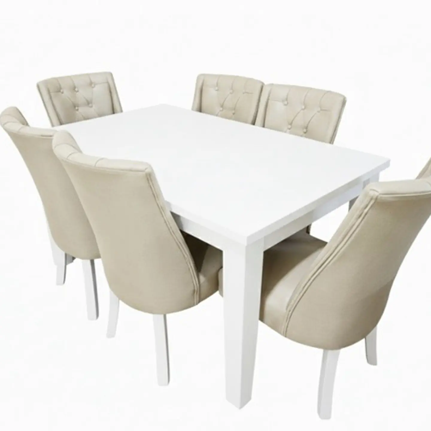 Juego de Comedor Cubierta de Madera 6 sillas Pamela 3