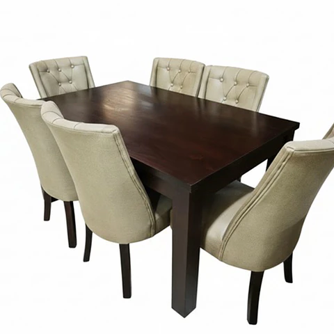 Juego de Comedor Cubierta de Madera 6 sillas Pamela