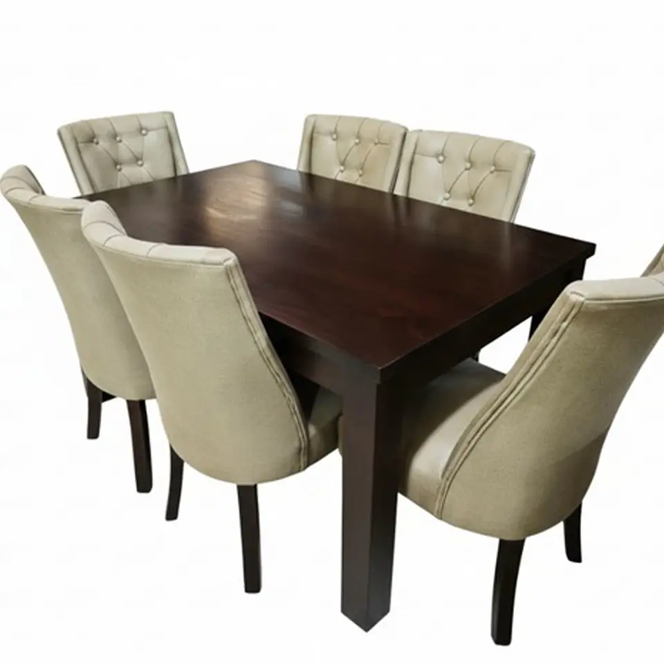 Juego de Comedor Cubierta de Madera 6 sillas Pamela 1