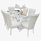 Juego de Comedor Gaviota 6 sillas Zakir Málaga - Miniatura 5